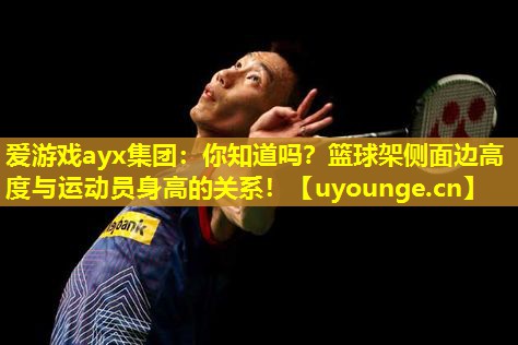 爱游戏ayx集团：你知道吗？篮球架侧面边高度与运动员身高的关系！