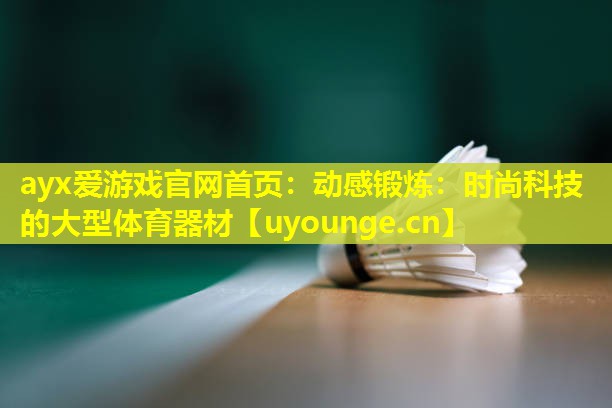 ayx爱游戏官网首页：动感锻炼：时尚科技的大型体育器材