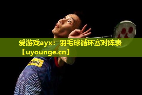 爱游戏ayx：羽毛球循环赛对阵表