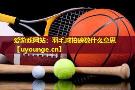 羽毛球拍磅数什么意思 羽毛球拍磅数什么意思
