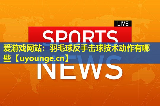 羽毛球反手击球技术动作有哪些 羽毛球反手击球技术动作有哪些