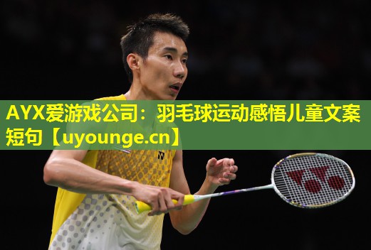 羽毛球运动感悟儿童文案短句 羽毛球运动感悟儿童文案短句