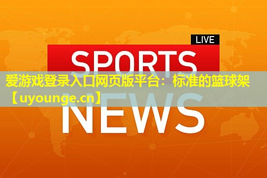 标准的篮球架 标准的篮球架
